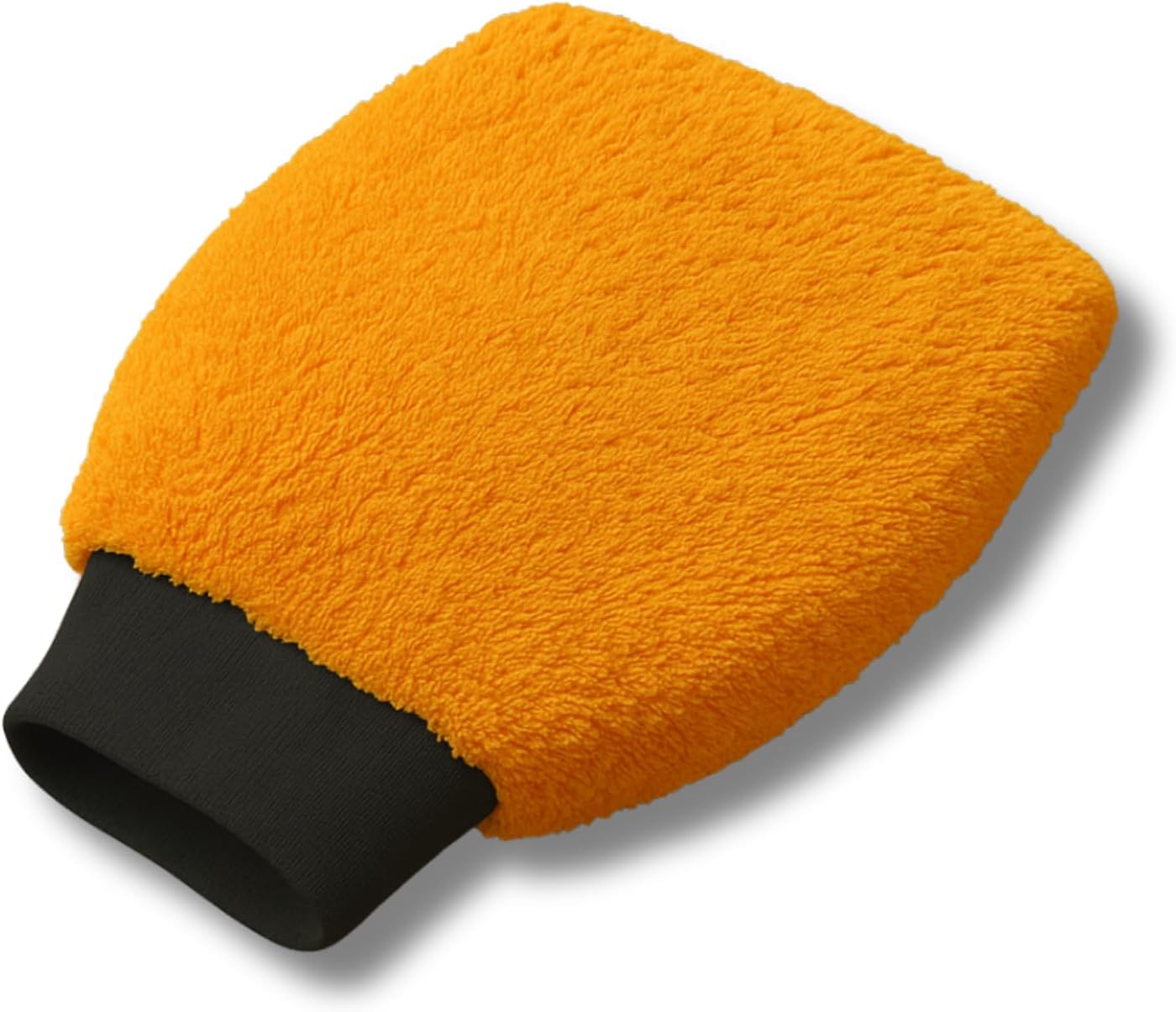 Mikrofiber Oto Araba Yıkama Kurulama Havlusu, Orta Boy Çift Katlı Araç Kurutma ve Torpido Silme Bezi (Turuncu)