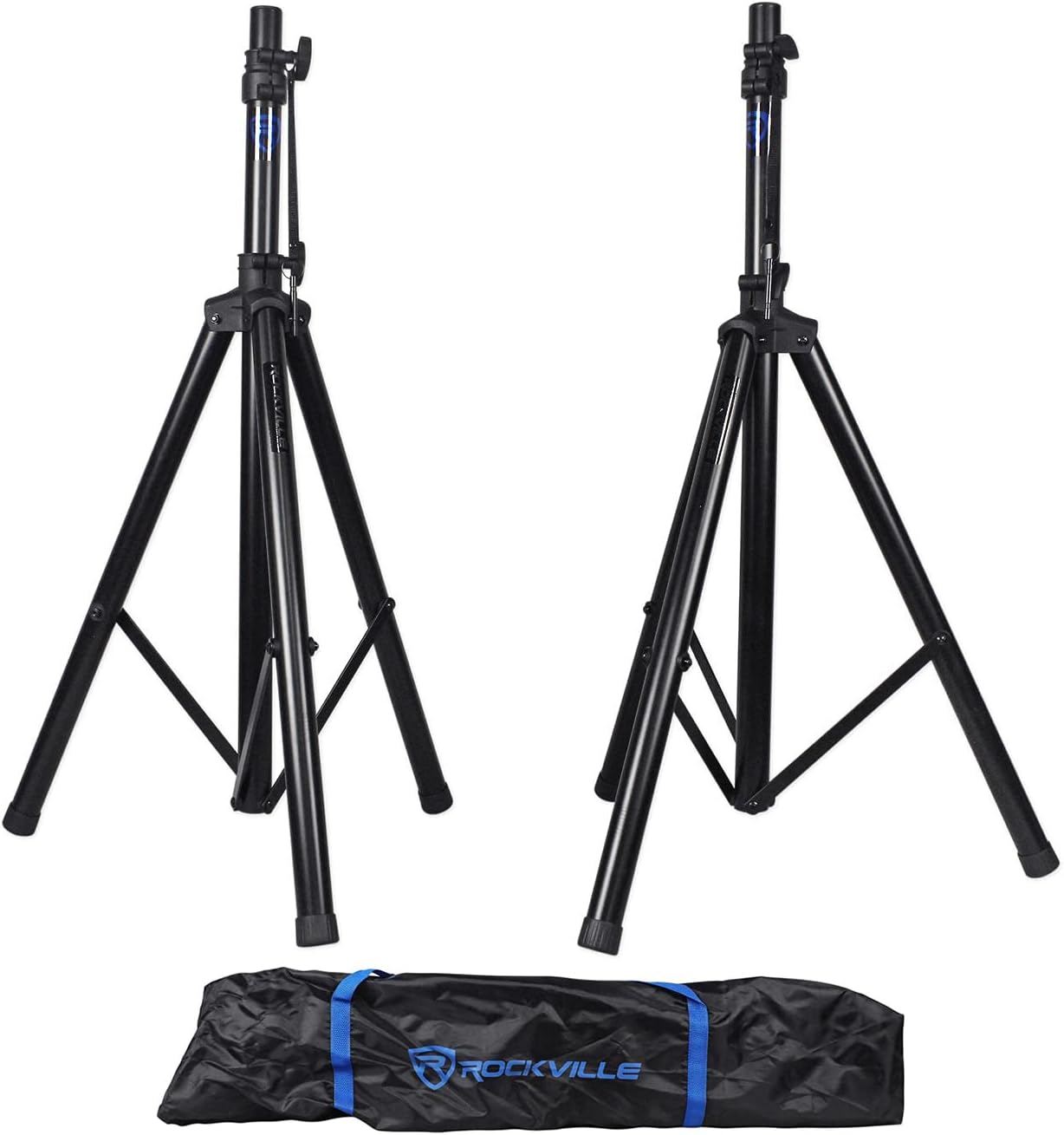 Alternative view of Pair Rockville RVES1 Ayarlanabilir DJ PA Hoparlör Standları + Taşıma Çantası/Evrensel