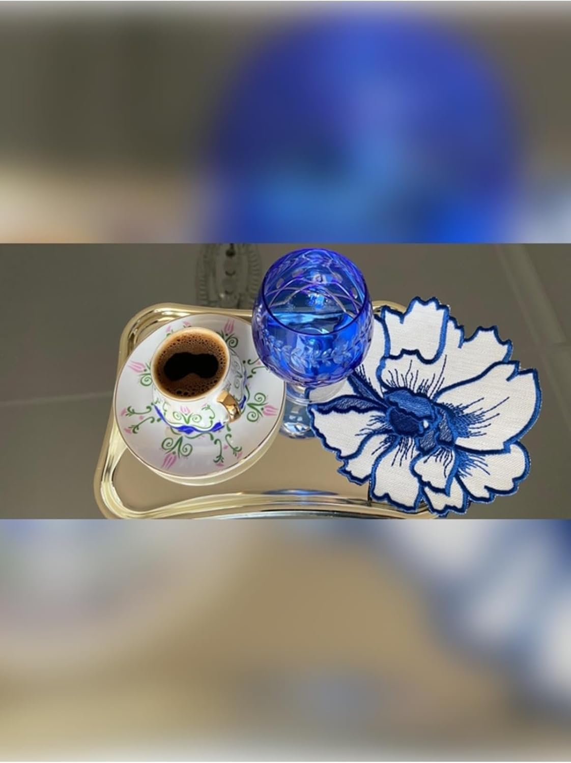 Yaprak Model Kokteyl Peçete Tekli - Görsel 3