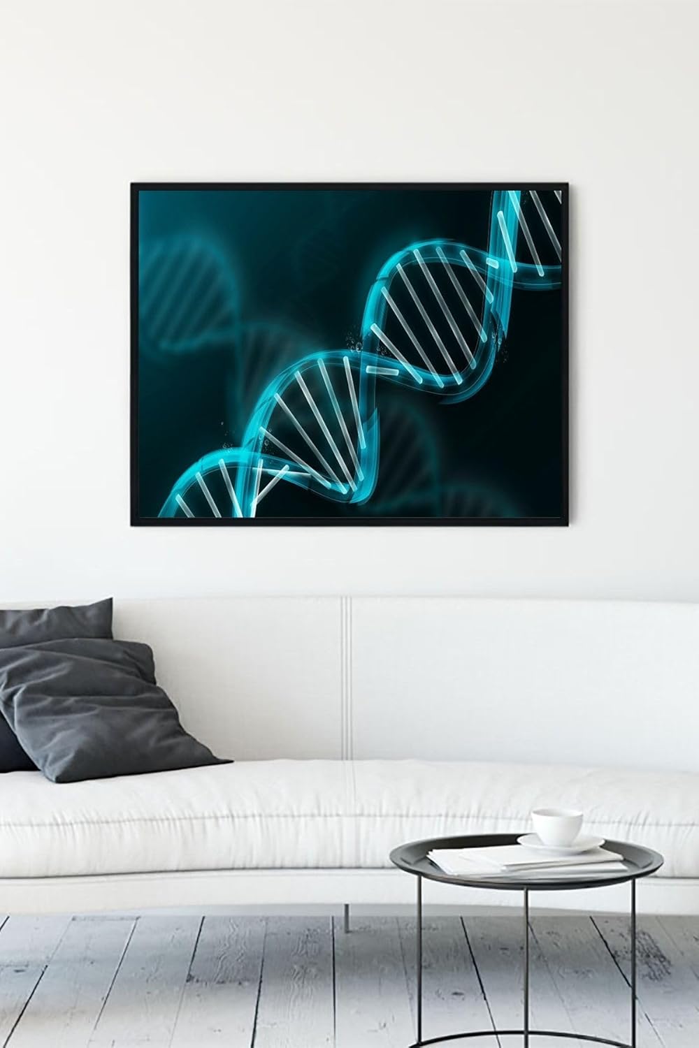 (pster10713) Dna Bilimsel Çerçeveli Tablo (30 X 40cm)