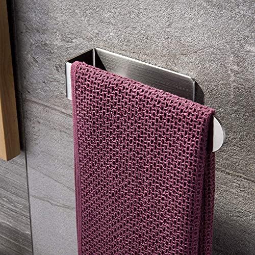 Alternative view of DELTAHOME Paslanmaz Çelik Havlu Askısı - Kendinden Yapışkanlı - 28cm - inox - Model: Köln