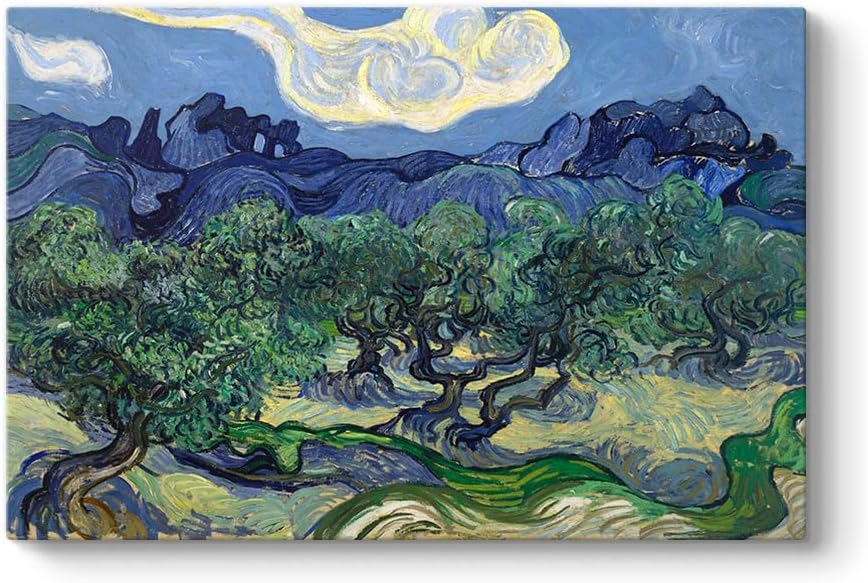 Alternative view of Vincent - Zeytin Ağaçları Tablosu 45 x 30