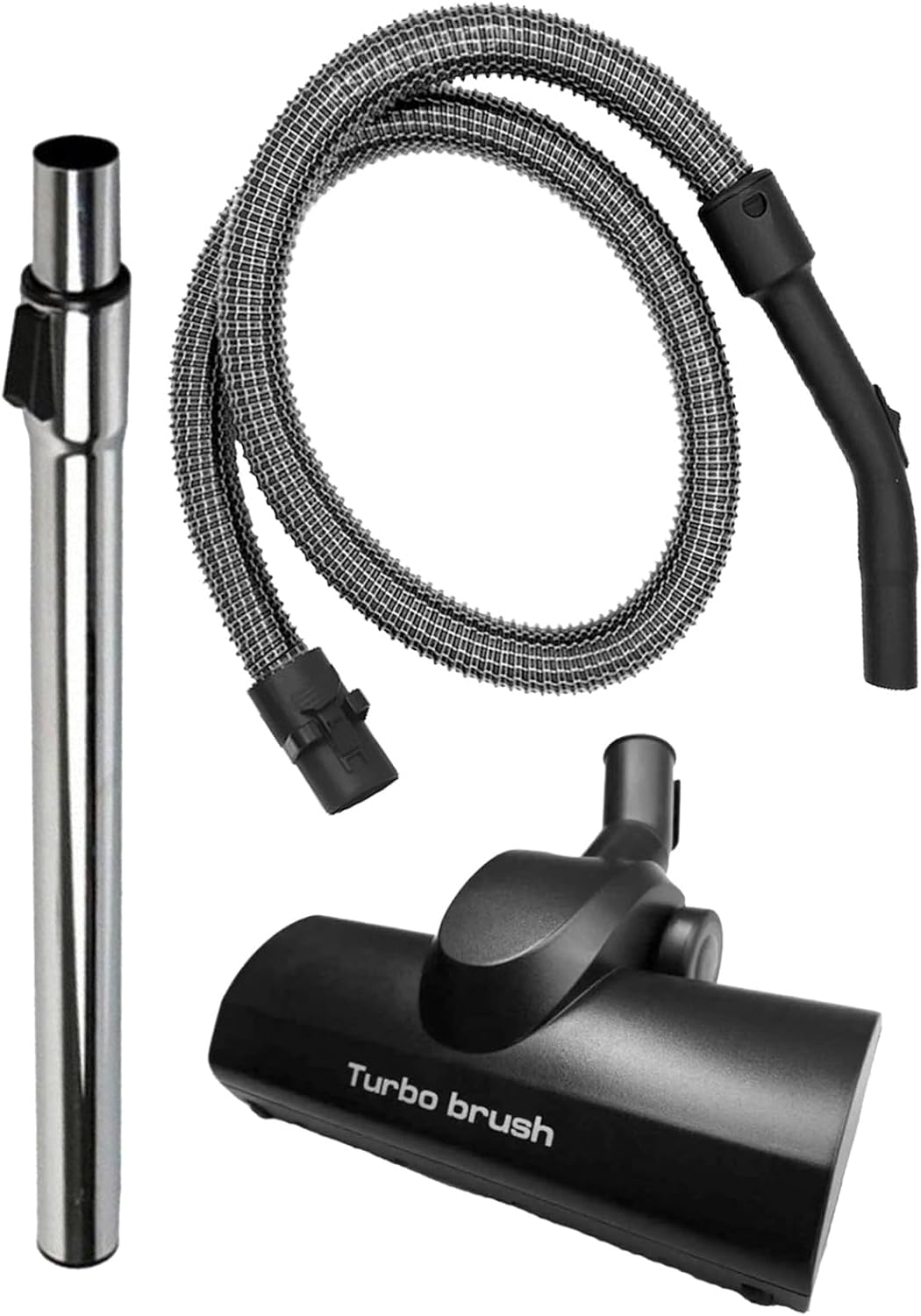 Vcc 45W0S3R - Vcc 4550 Uyumlu Çelik Telli Süpürge Hortum Boru Turbo Başlık Seti