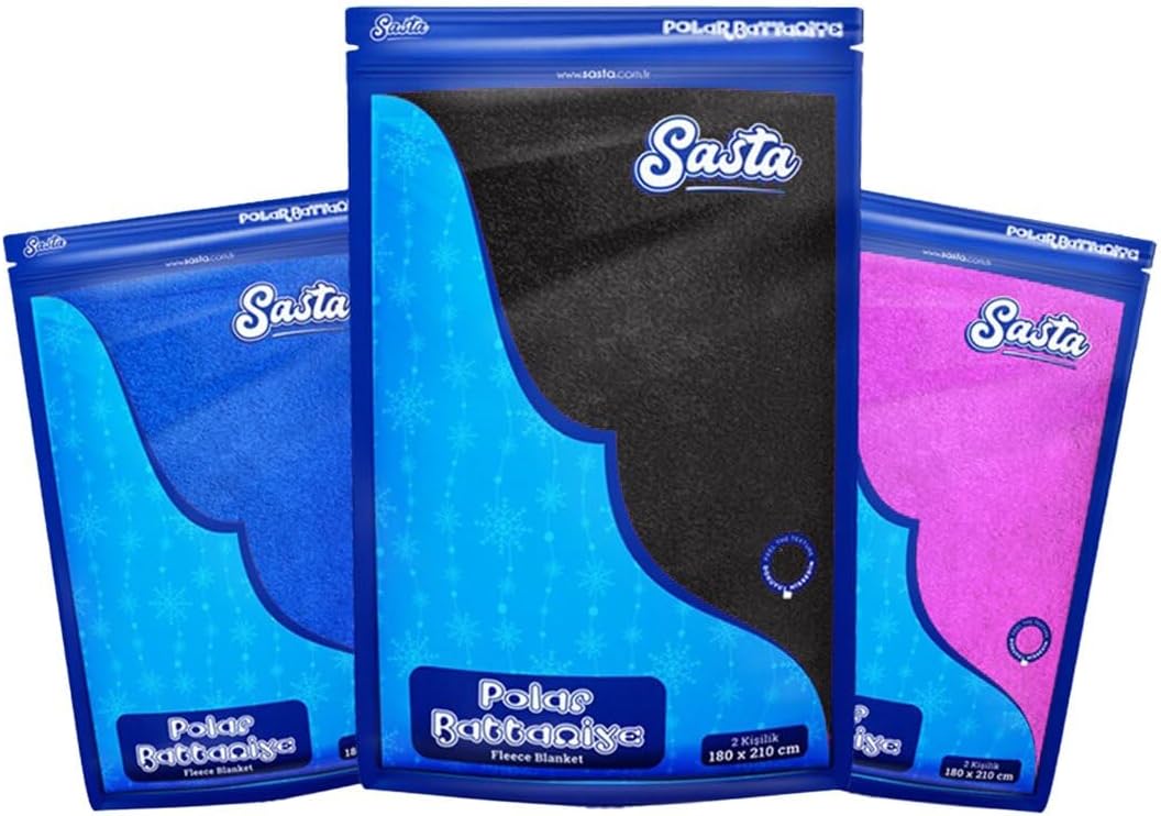 Polar Battaniye TV Sasta Çift Kişilik İnce Dikişsiz – Dört Mevsim Televizyon Battaniyesi, Ultra Yumuşak Peluş Polar, Hafif ve Tutan - 180x210 Cm - Görsel 2