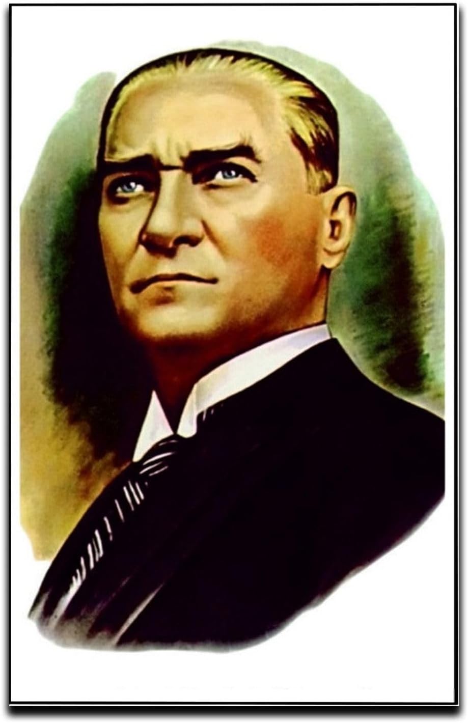ZC Bayrak Atatürk Portre 200x300cm Raşel Dijital Baskı Bayrak