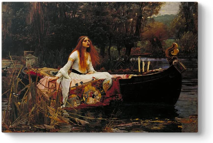 Alternative view of William Waterhouse - Shalott'un Leydisi Tablosu 60 x 40