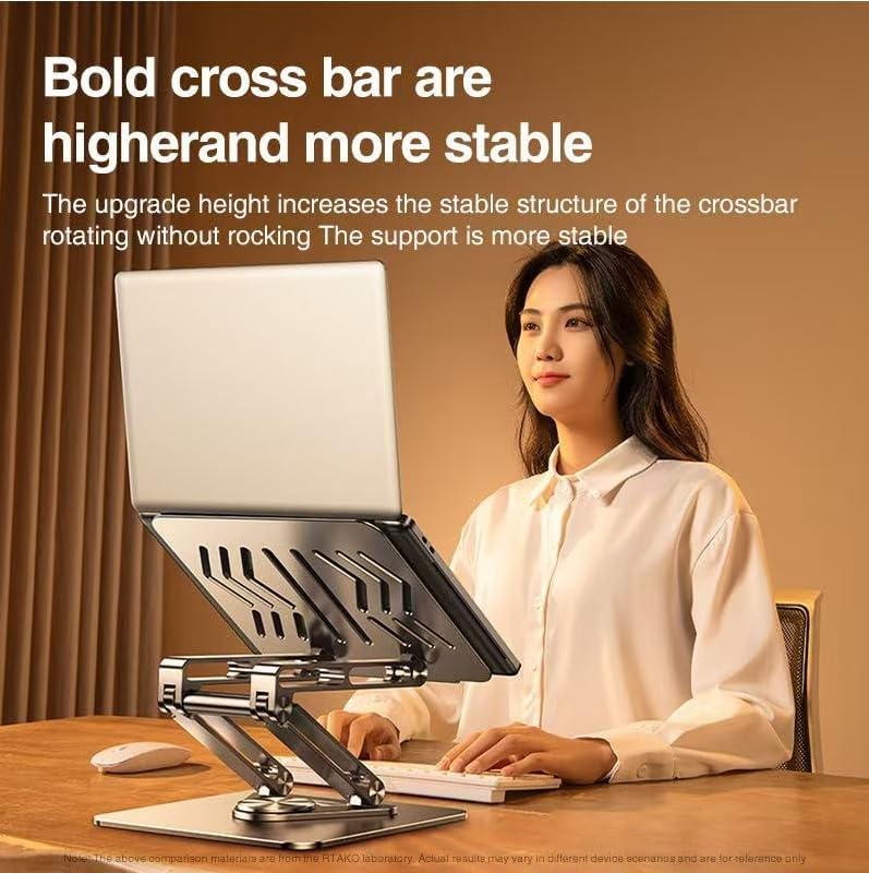 Alternative view of Tam Profesyonel Uyumlu Stand Tablet Bilgisayar Uyumlu Stant Açısı Ayarlanabilir Tutucu Tok Alüminyum iPad Air Uyumlu Kare Taban%100 Tok Alüminyum Alaşımlı Katlanır RS-CP84S