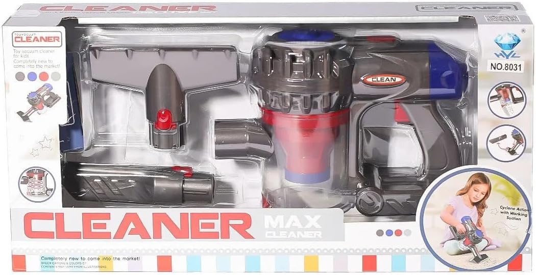Can-Em Oyuncak 8031 Elektrik Süpürgesi 2IN1 -Canem