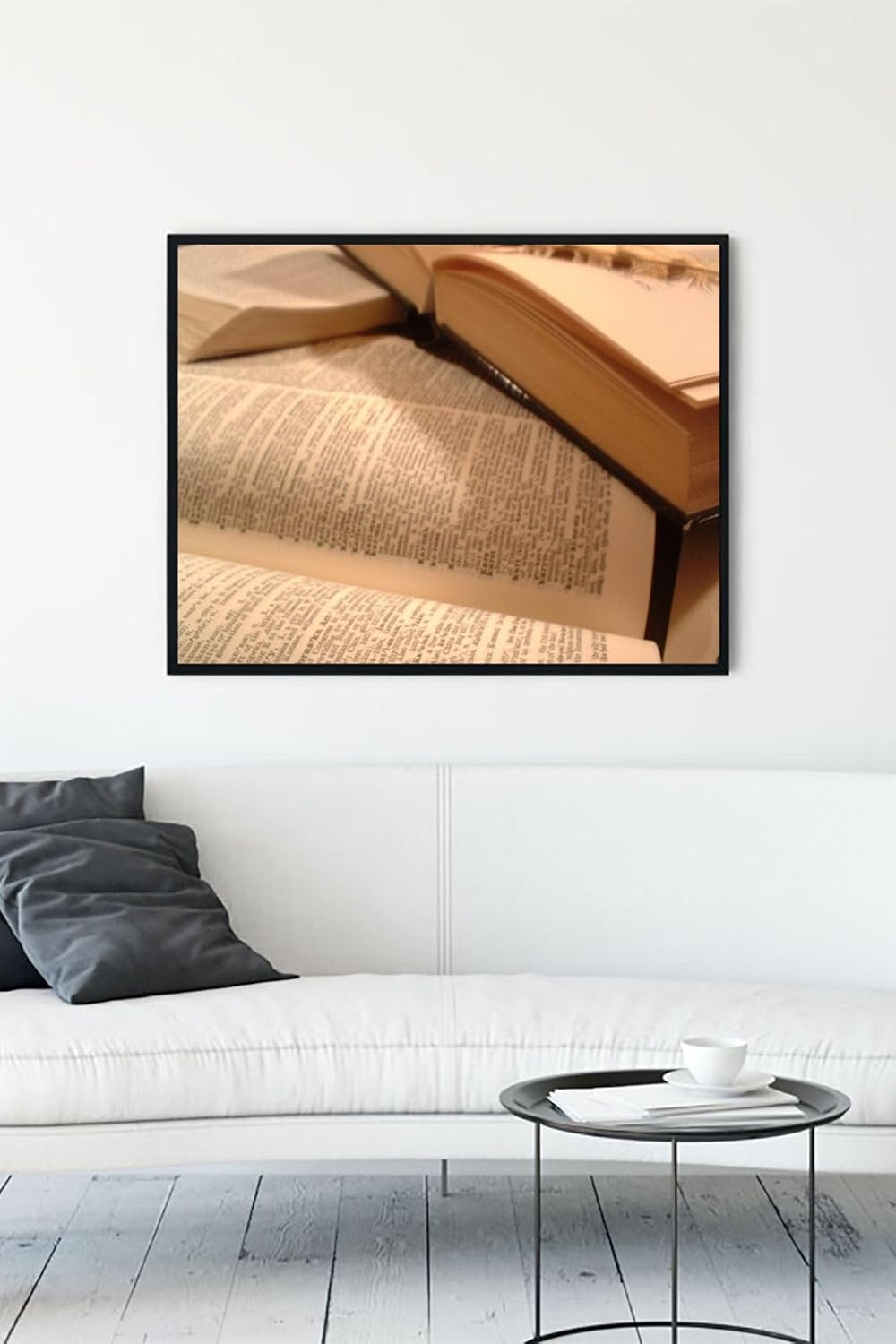Alternative view of (pster11715) Sanatsal Kitap Çerçeveli Tablo 2 (50x70cm)