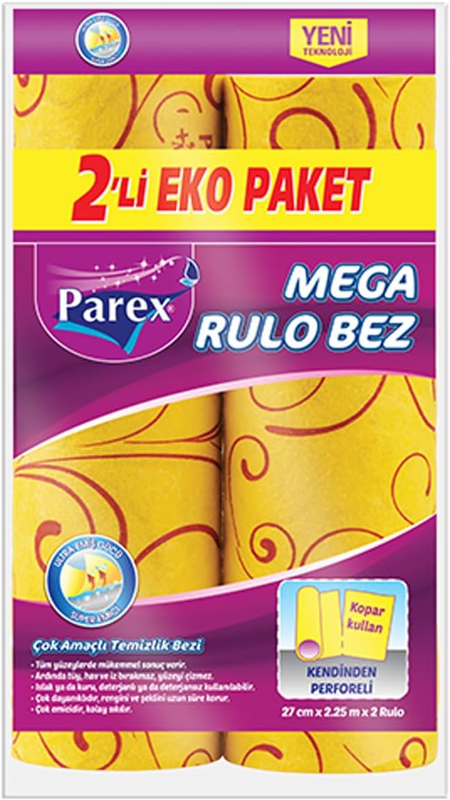 Rulo Temizlik Bezi 2'li Paket