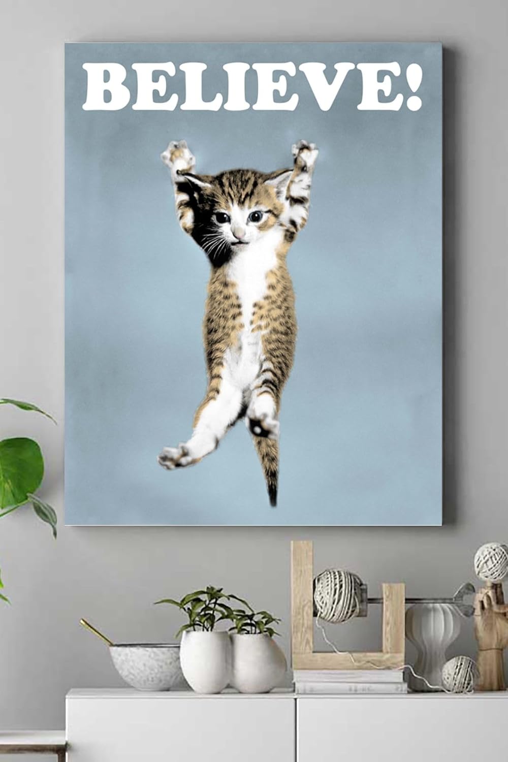 Alternative view of (pster15331) Cat Hayvan Kanvas Tablo 40 x 60