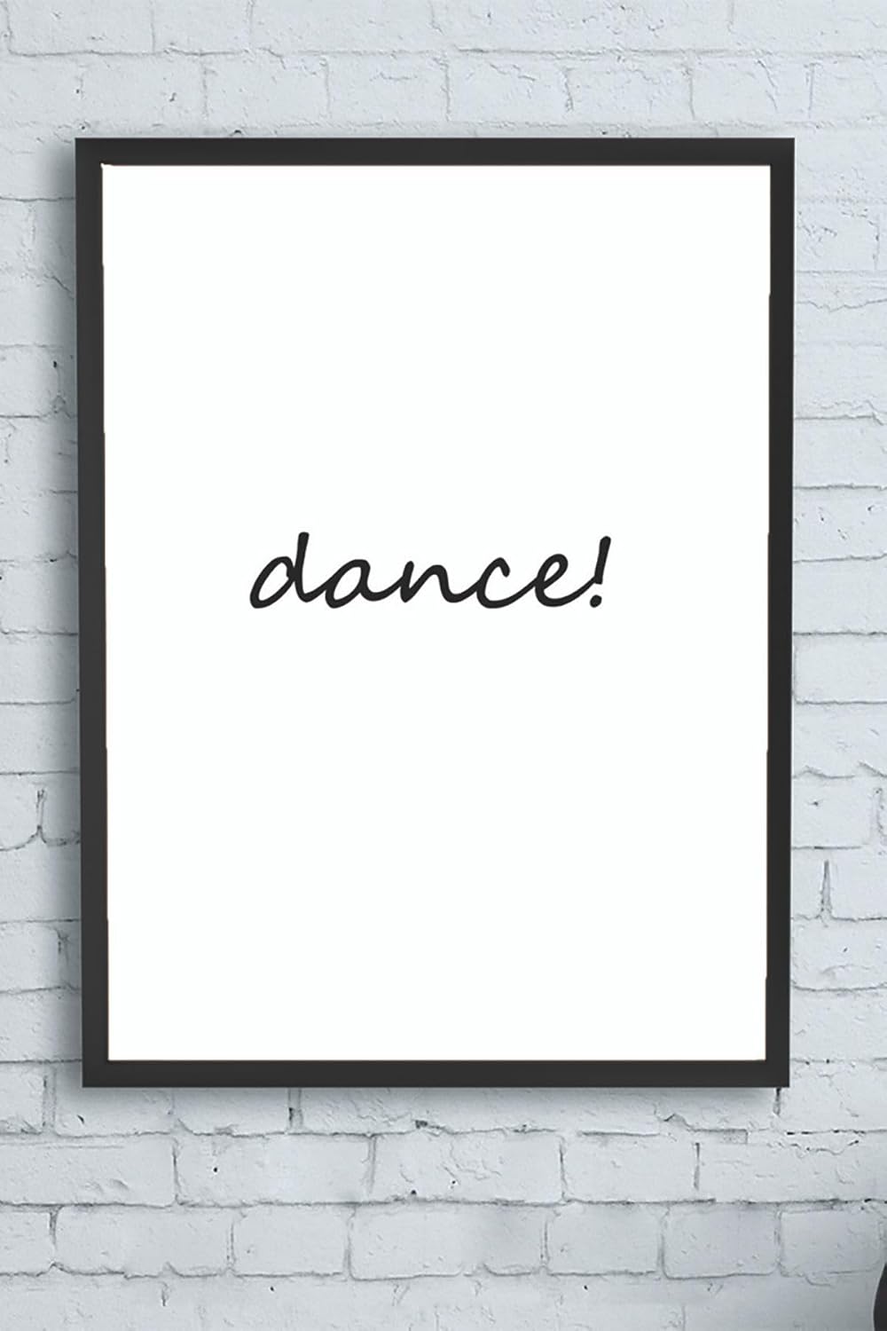 (pster12483) Dance Motivasyon Çerçeveli Tablo (40x50cm)