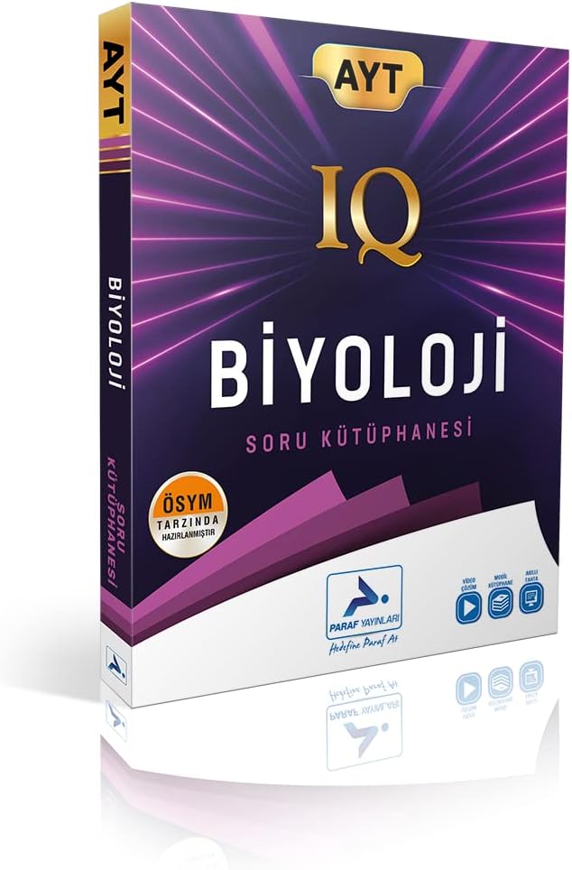 Prf Yayınları Ayt Biyoloji Iq Soru Kütüphanesi Yayınları