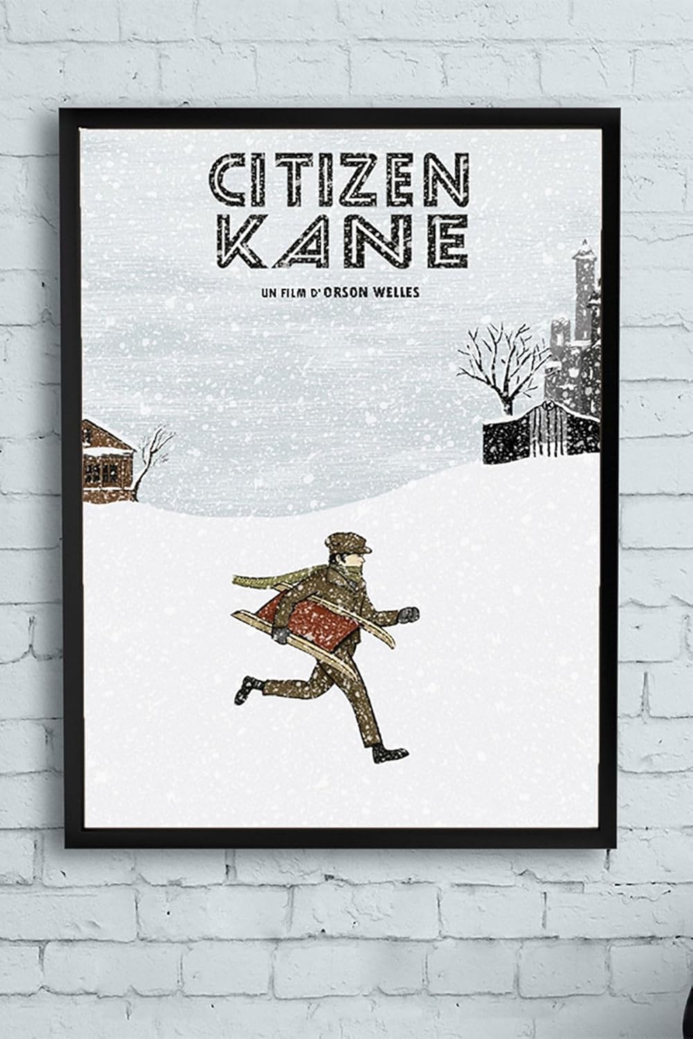 (pster10567) Citizen Kane Film Afişi Çerçeveli Tablo 4 (21x30cm)