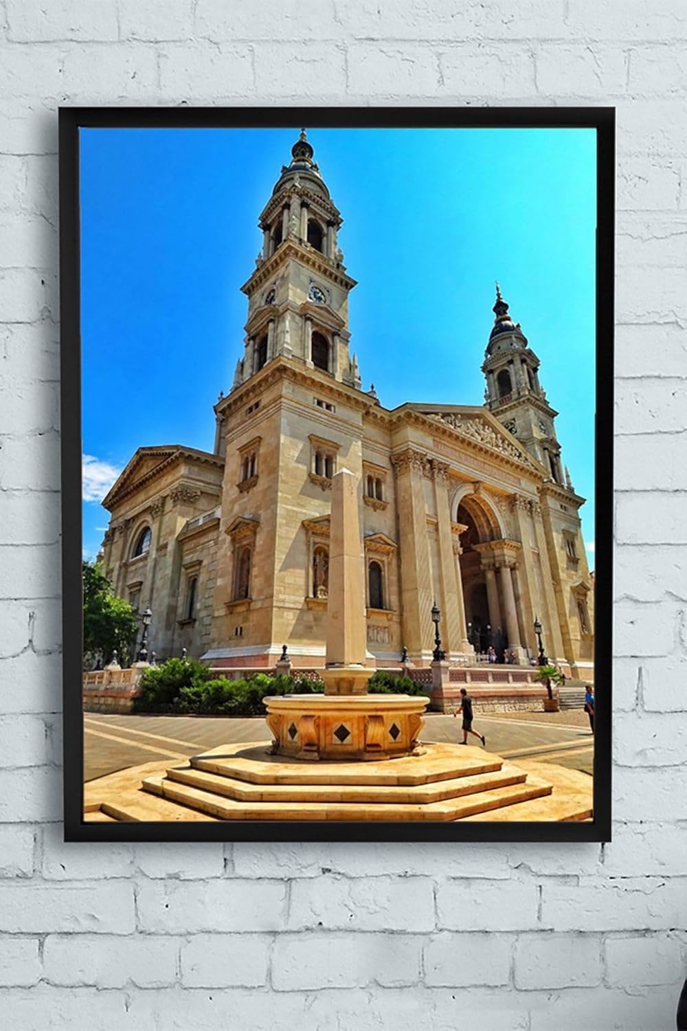 (pster10321) Budapeşte Manzara Çerçeveli Tablo (50x70cm)