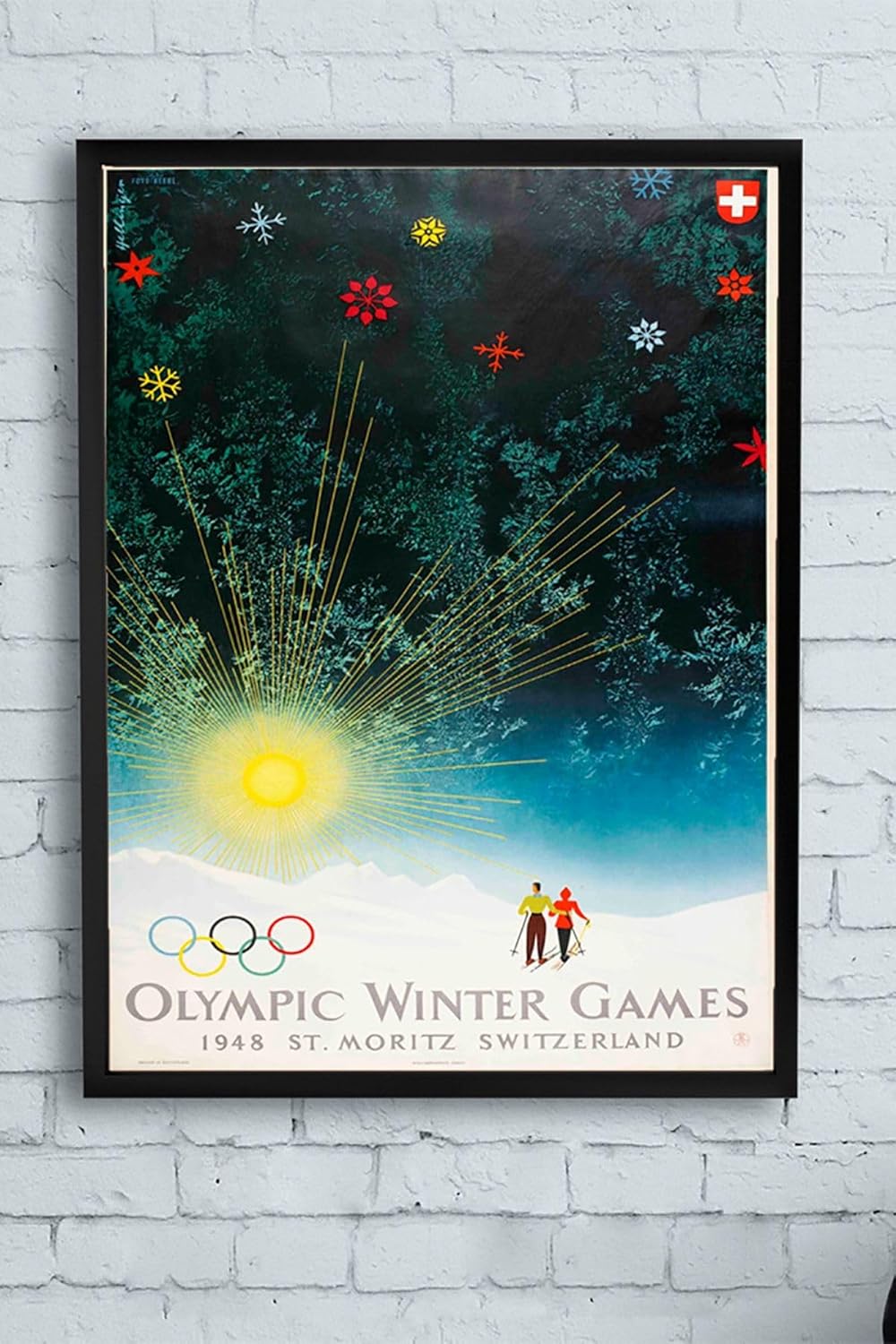 Alternative view of (pster12878) Olympic Games Çerçeveli Tablo (30 X 40cm)