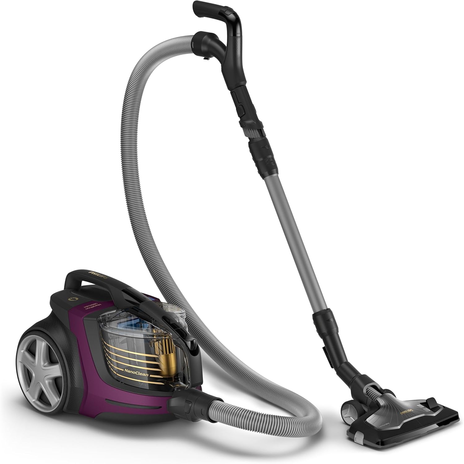 Toz Torbasız Elektrikli Süpürge, 899W, PowerCyclone 10, Süper Turbo Fırça, Sert Zemin Başlığı, XB9155/07