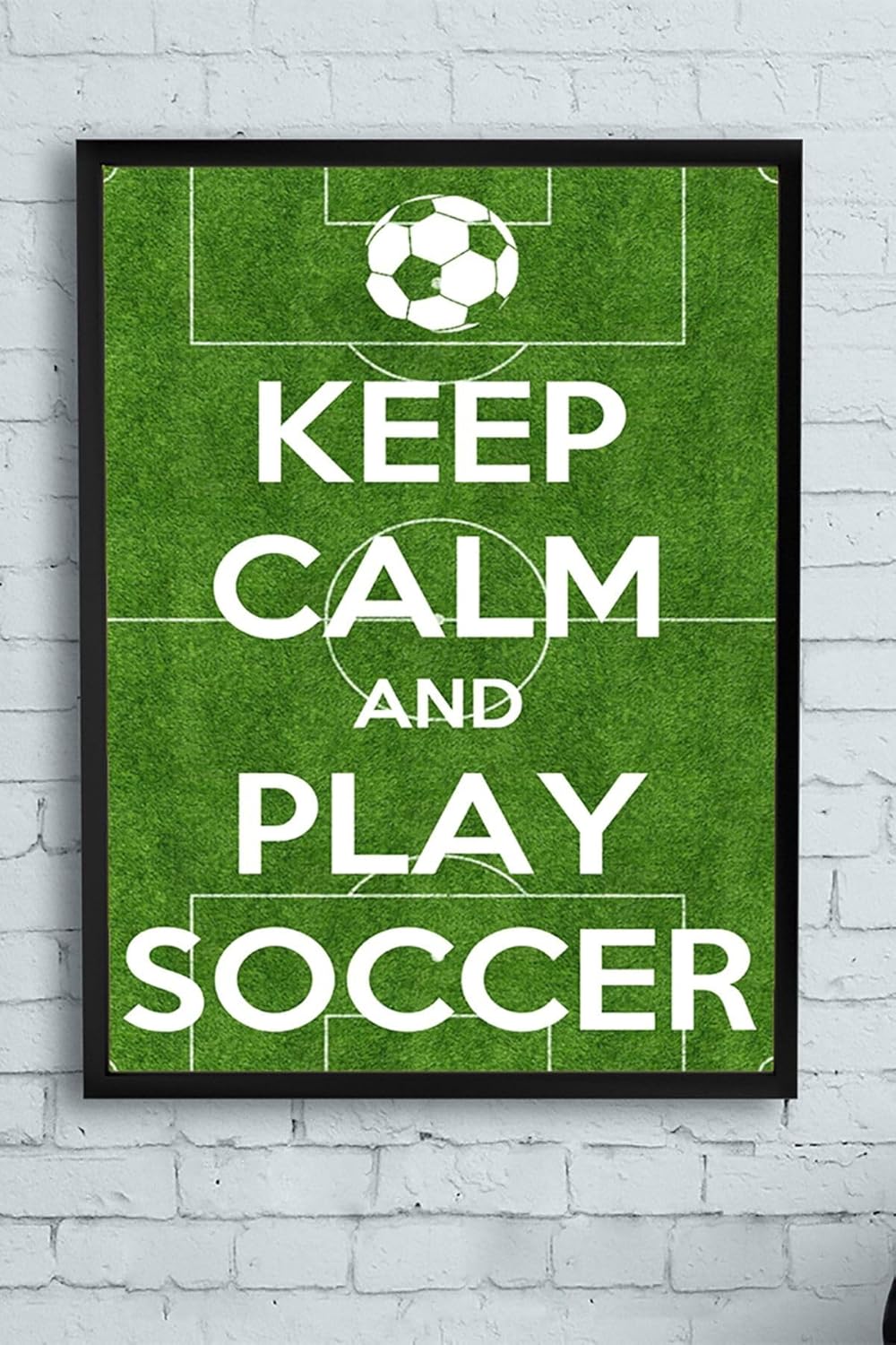 Alternative view of (pster11644) Keep Calm And Play Futbol Çerçeveli Tablo (21x30cm)