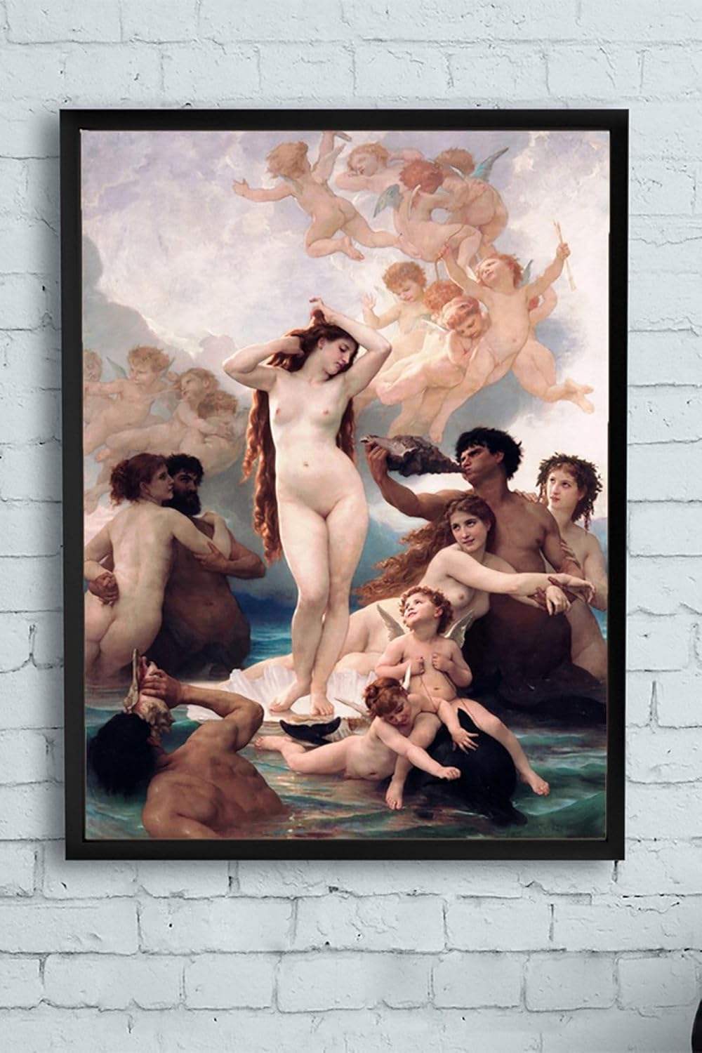 (pster13164) Sanatsal Çerçeveli Tablo (40x50cm)