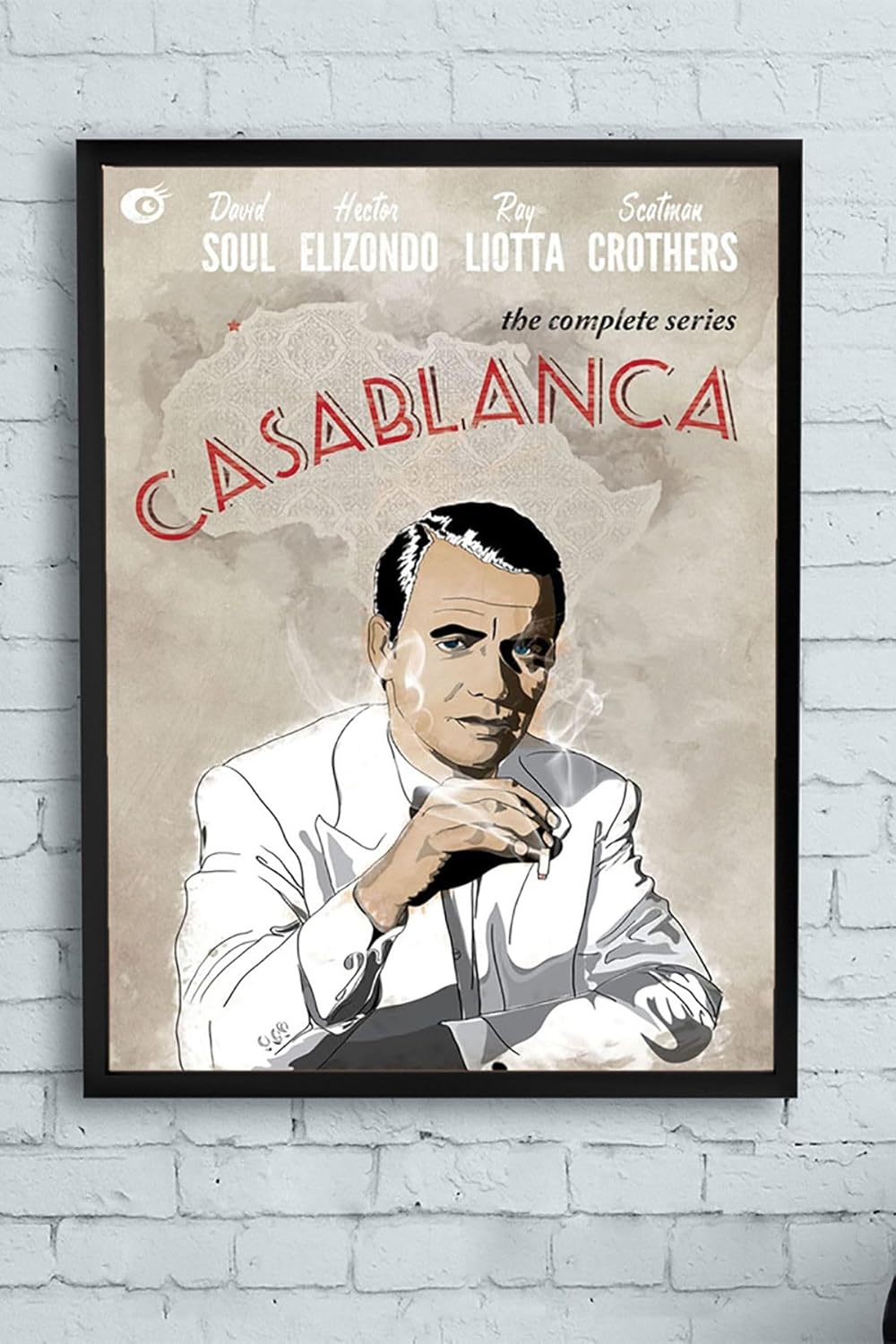 Alternative view of (pster10430) Casablanca-kazablanka Film Afişi Çerçeveli Tablo 4 (40x50cm)