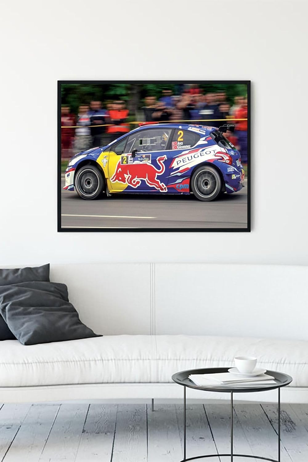 (pster13918) Yarış Arabası Çerçeveli Tablo 4 (50x70cm)