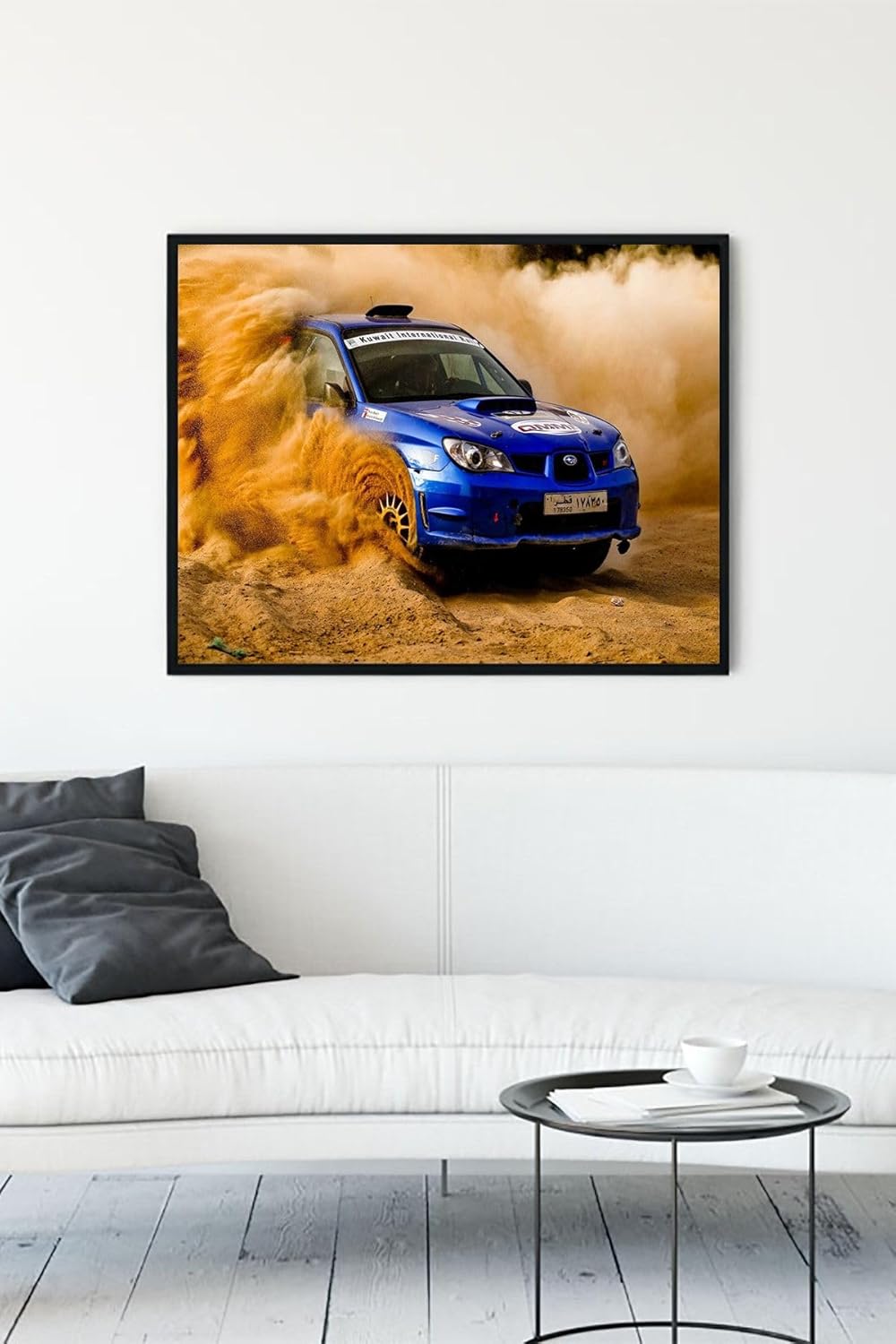 Alternative view of (pster13063) Rally Araba Çerçeveli Tablo (40x50cm)