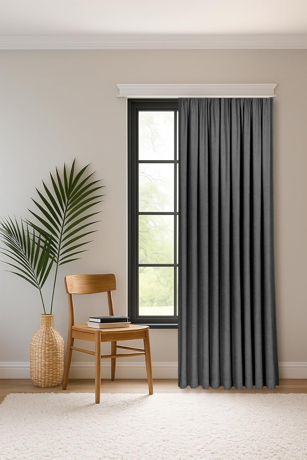 Alternative view of Fabric Safir EKSTRAFOR BÜZGÜLÜ KADİFE DOKULU YÜKSEK KALİTELİ TEK KANAT FON PERDE 250 x 250