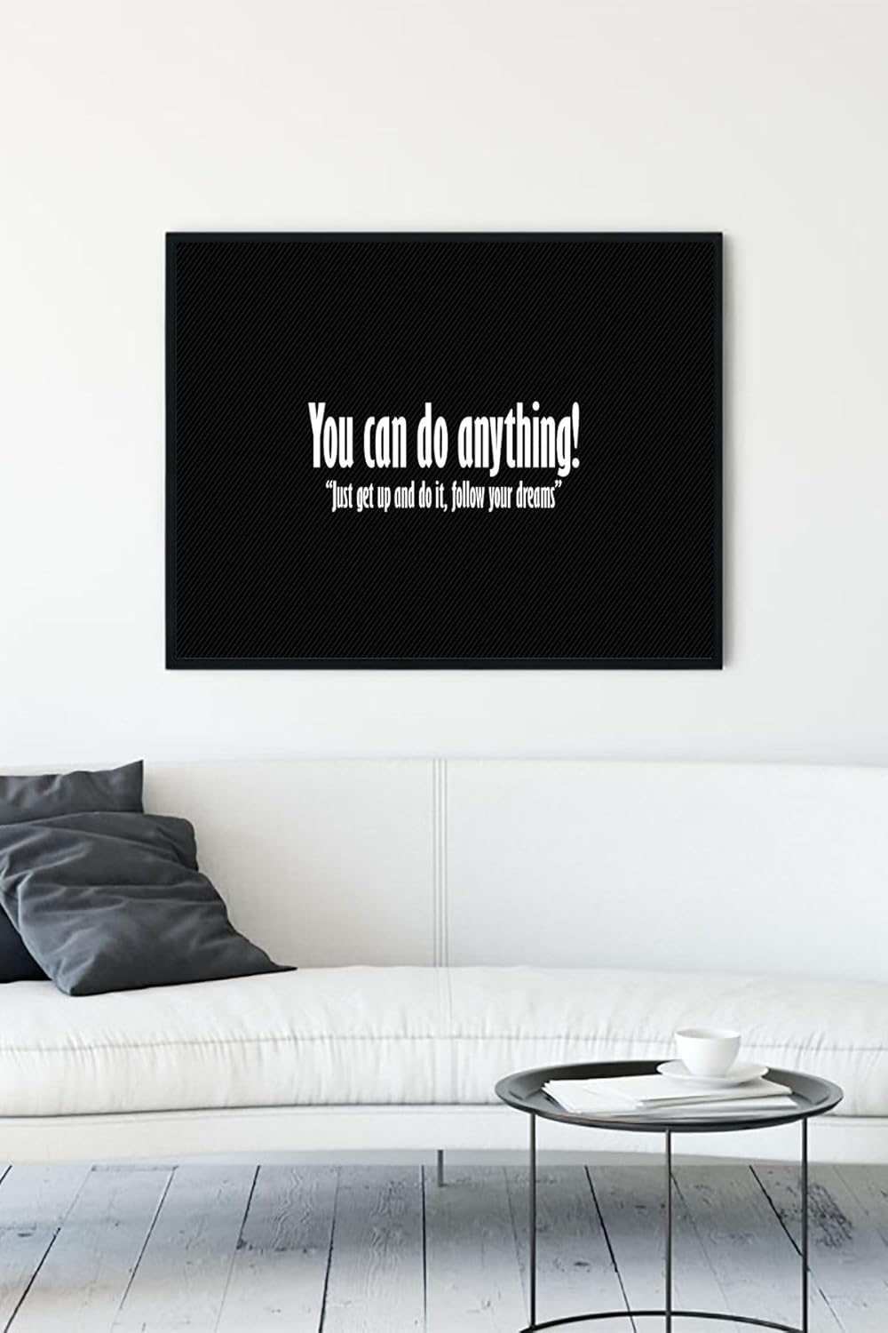 Alternative view of (pster12433) Yapabilirsin - You Can Do Anything Girişimcilik Çerçeveli Tablo (40x50cm)