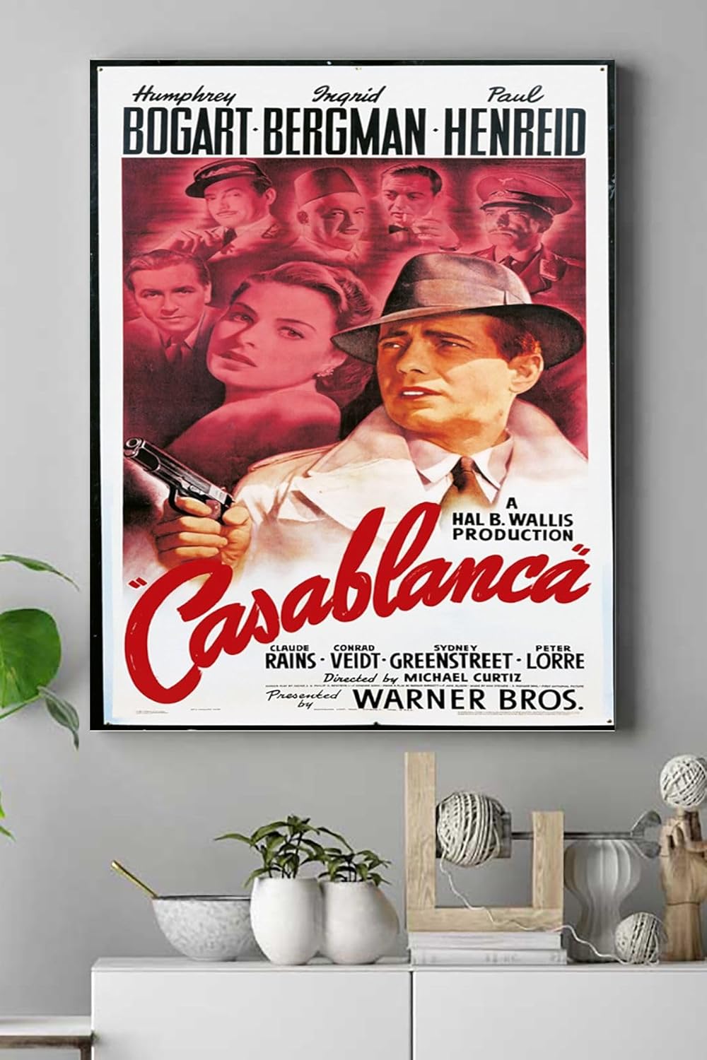 Alternative view of (pster15492) Casablanca-kazablanka Film Afişi Kanvas Tablo 21 x 30