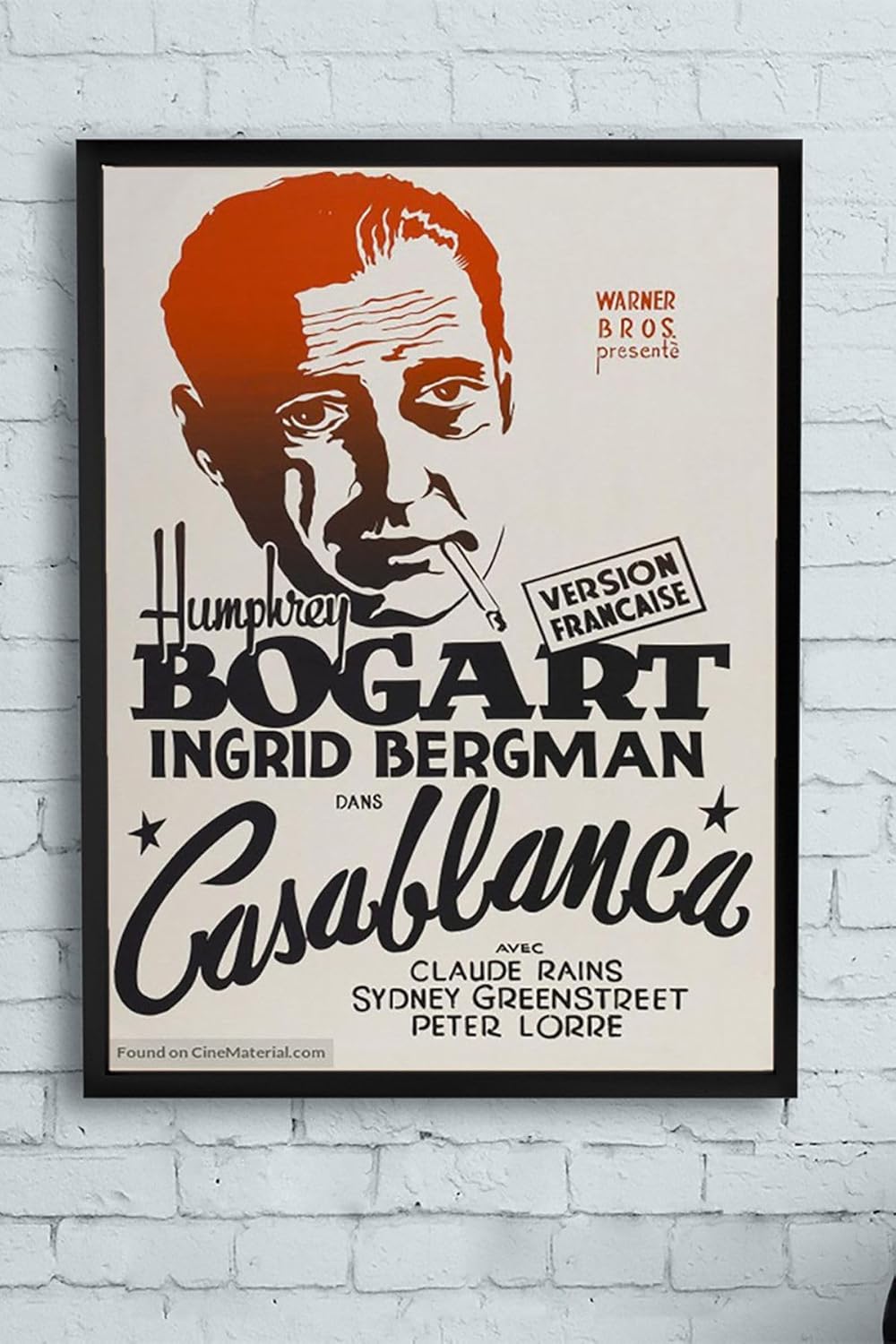 Alternative view of (pster10438) Casablanca-kazablanka Film Afişi Çerçeveli Tablo 5 (50x70cm)