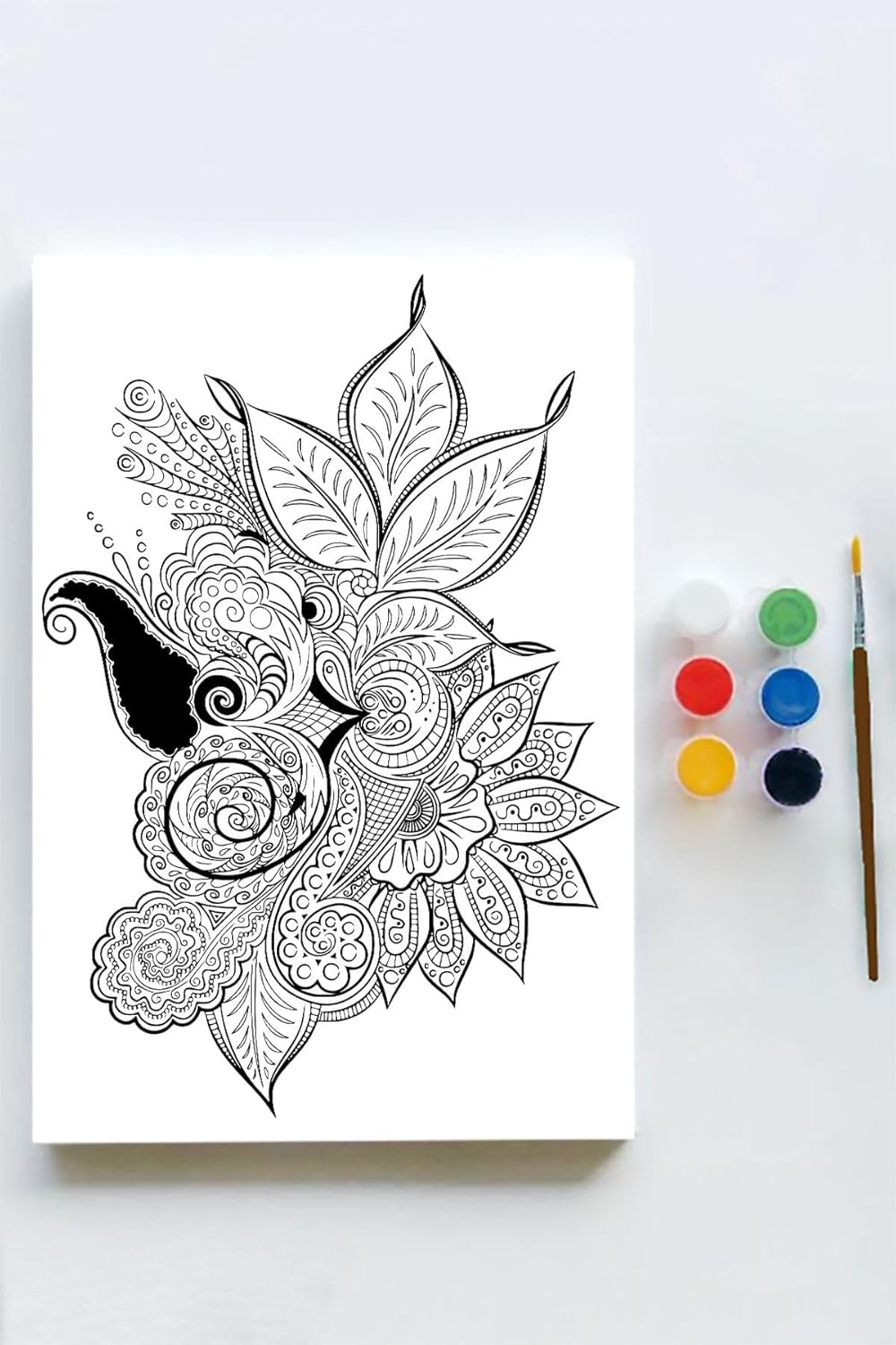 Alternative view of (pster21640) Mandala Tuval Kanvas Tablo Boyama Hobi Seti 9 (40x60cm)