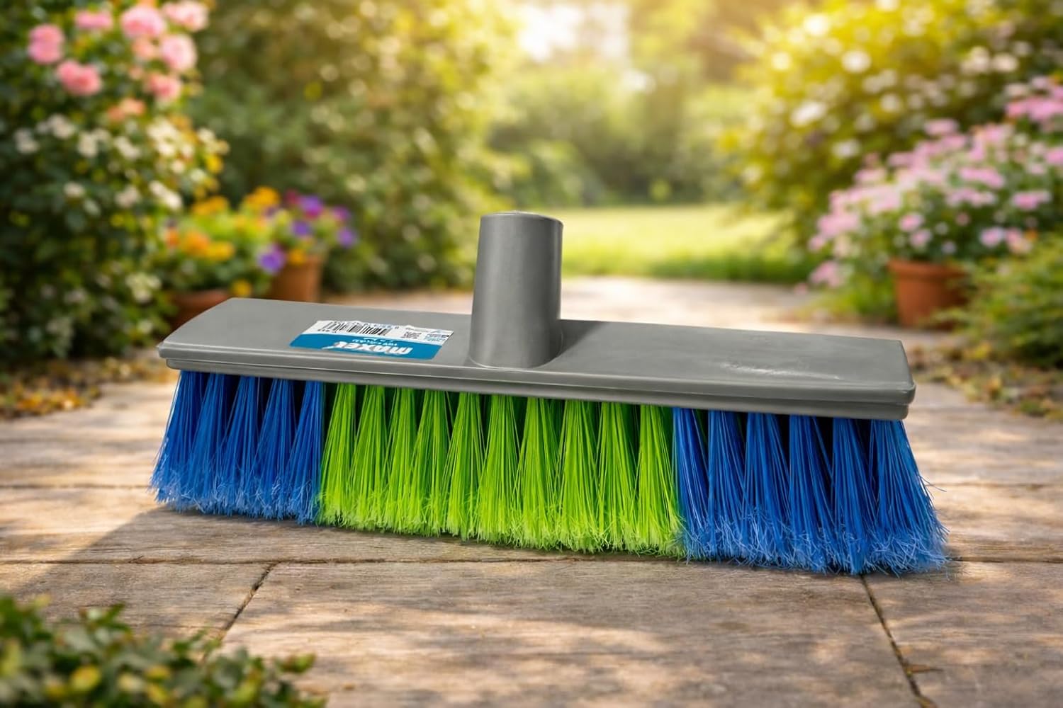 Çok Amaçlı Yer Fırçası 23 cm – Zemin Temizlik Fırçası | Banyo, Balkon, Halı | Y-413