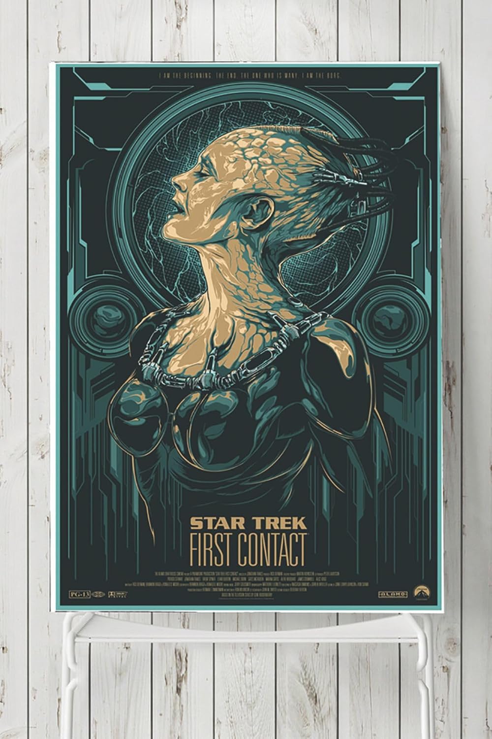 Alternative view of (pster8527) Star Trek Art Sanatsal Poster (80x115cm)
