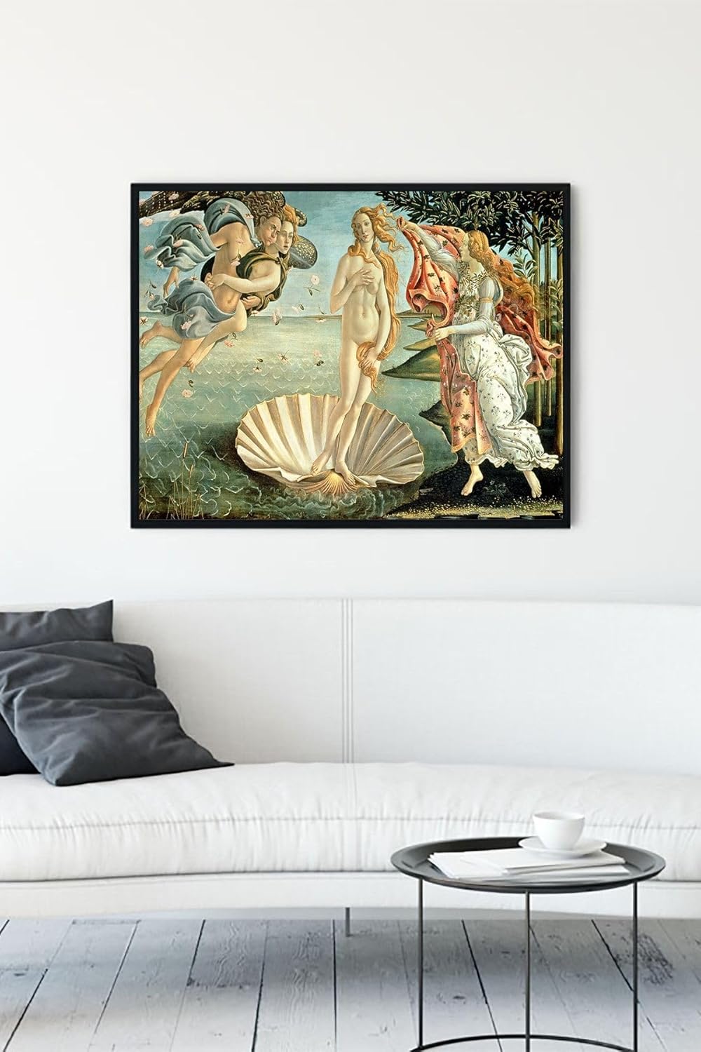 (pster10291) - 'ün Doğuşu Sanatsal Çerçeveli Tablo (40x50cm)