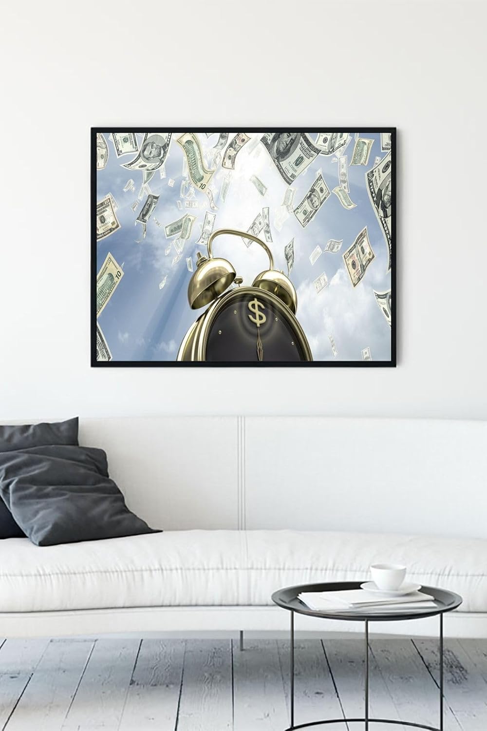 Alternative view of (pster12732) Vakit Nakittir Time Is Money Girişimcilik Çerçeveli Tablo (30 X 40cm)