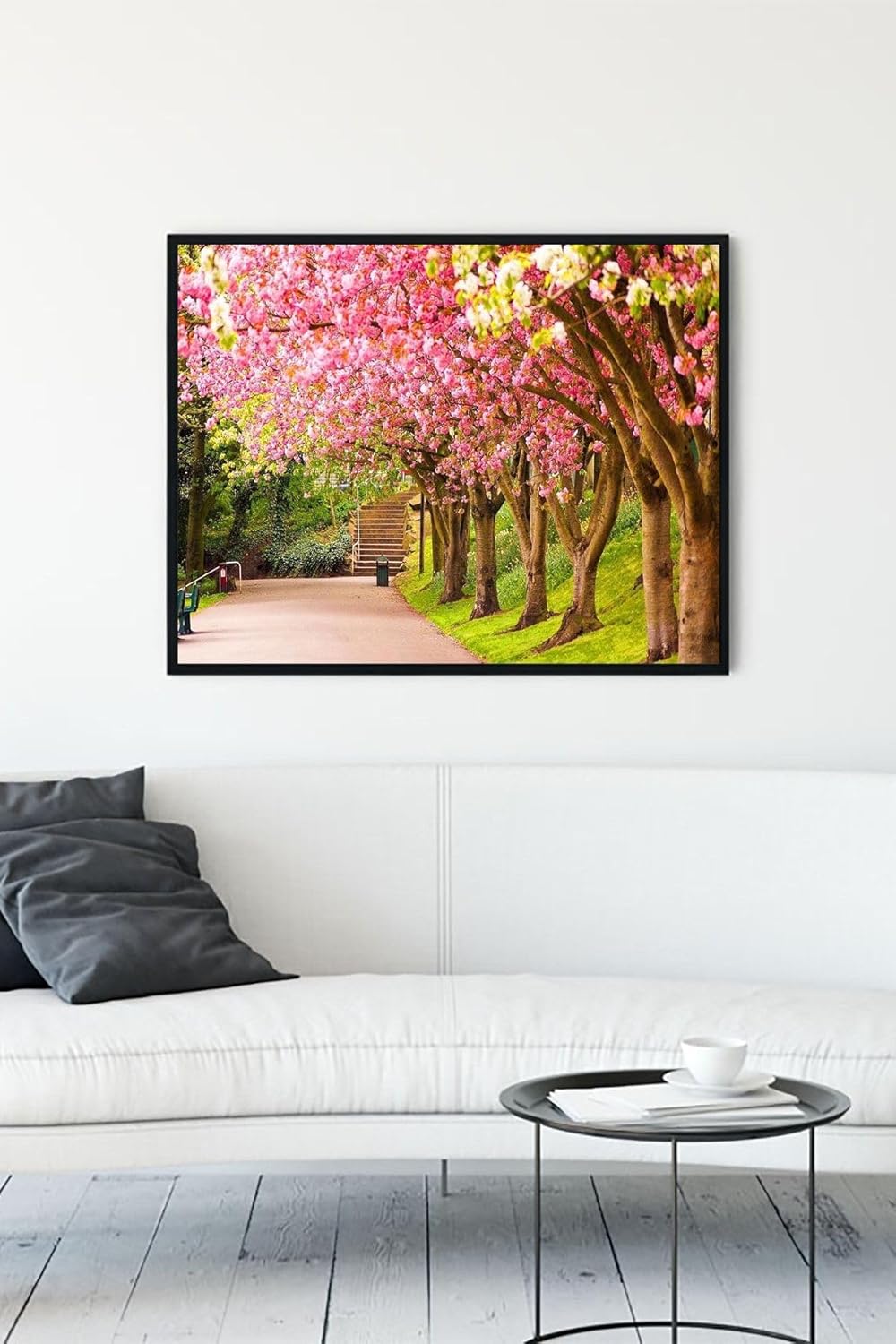 (pster12294) Ilkbahar Manzara Çerçeveli Tablo 3 (50x70cm)