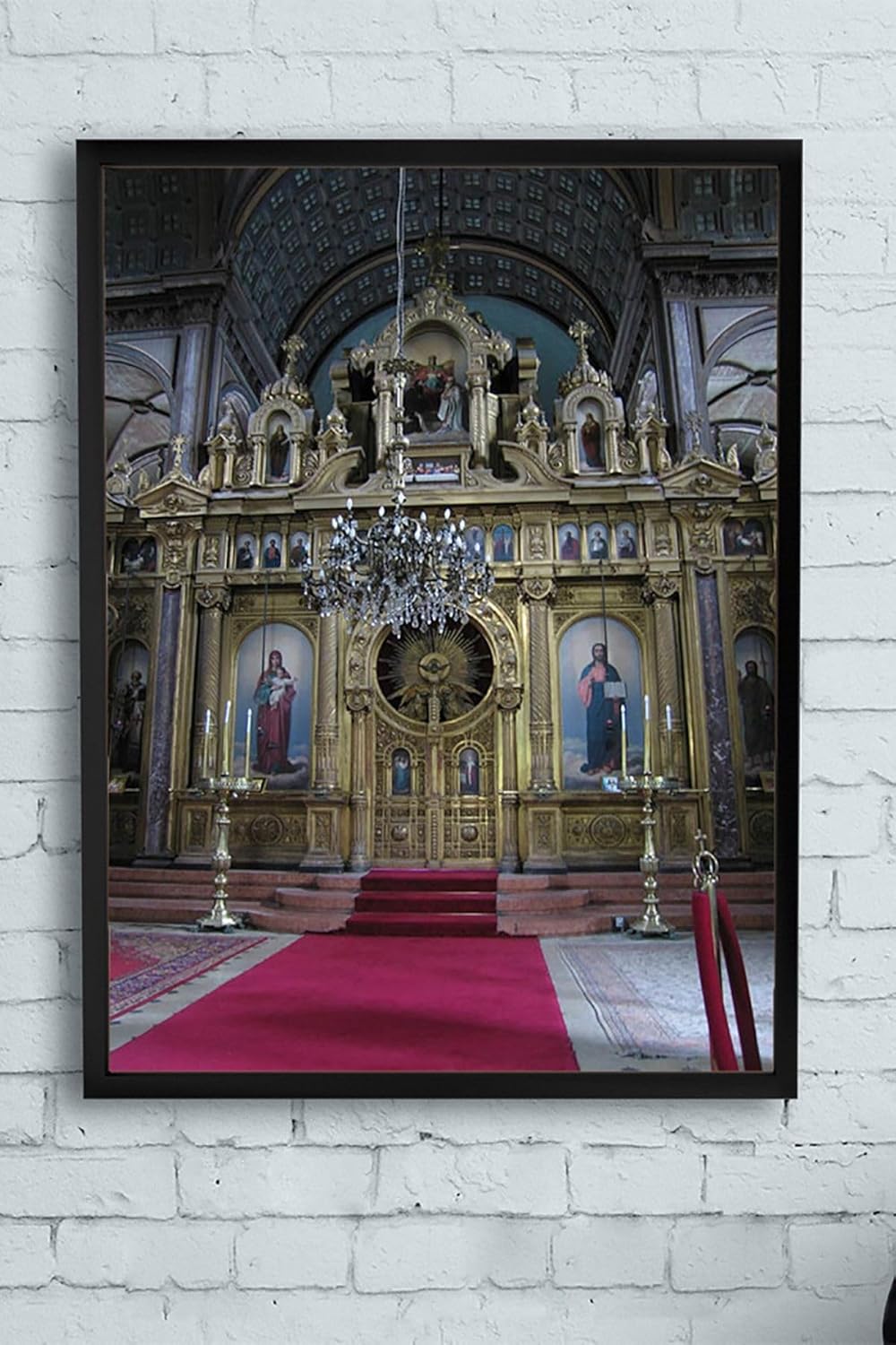 (pster11693) Kilise Kutsal Mekan Çerçeveli Tablo 4 (50x70cm)