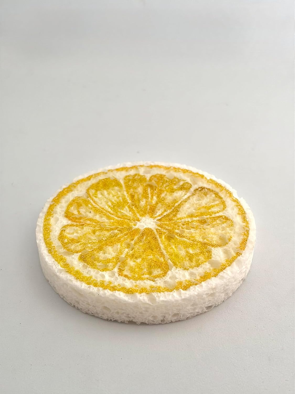 Sponge Sihirli Sünger Limon Desenli