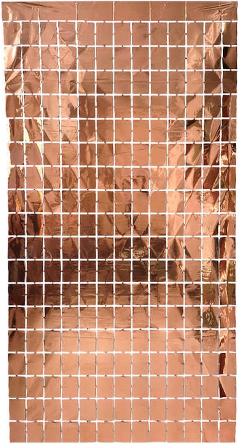 Alternative view of Arka Fon Rose Kapı Perdesi 100x200 cm