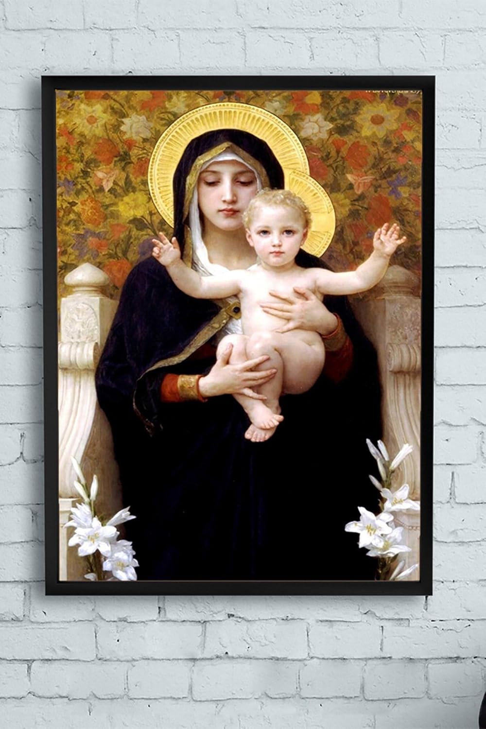 (pster10669) Dini Görsel Çerçeveli Tablo 3 (40x50cm)