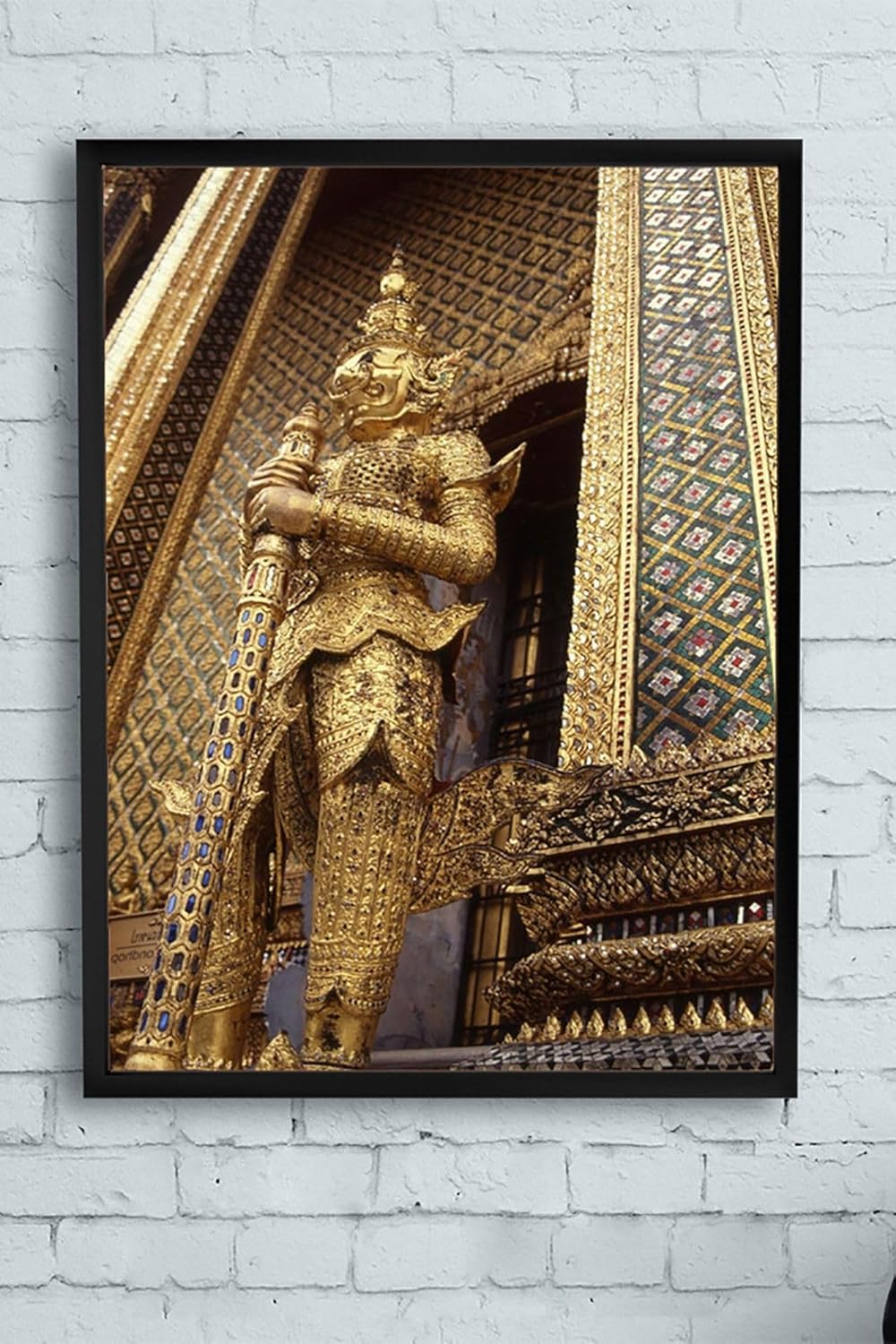 (pster13484) Tapınak Çerçeveli Tablo (40x50cm)
