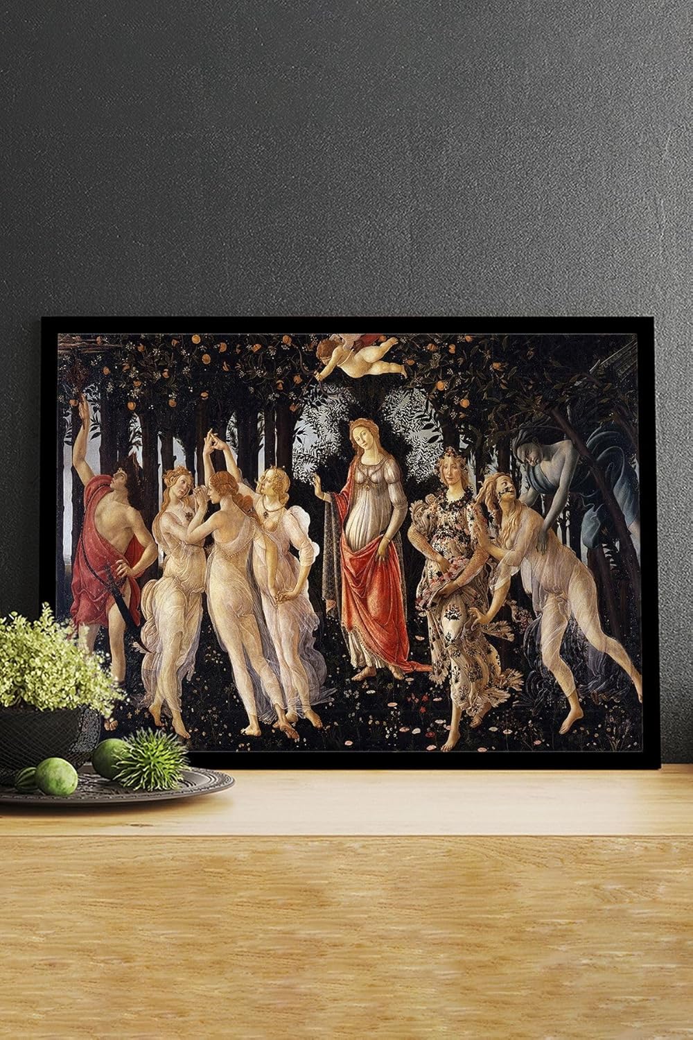 Alternative view of (pster14660) Ilkbahar - Primavera - Sanatsal Çerçeveli Tablo 30 x 40