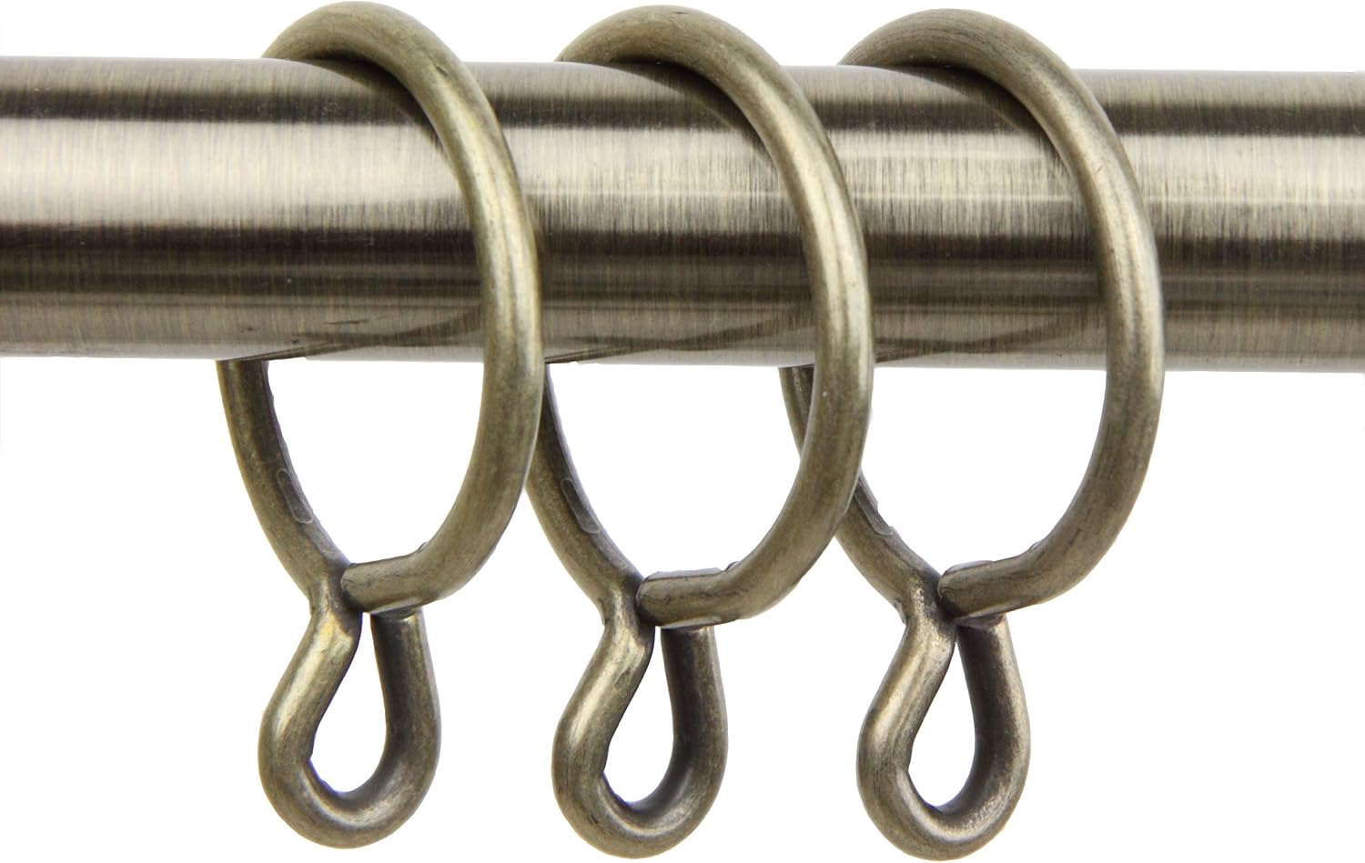 Alternative view of Rod Desyne Halkalar, 10 adet, 3,5 cm, antik pirinç