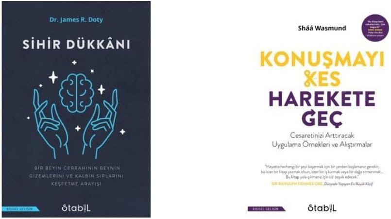 Stabil Kitap Kişisel Gelişim Set-1 (Sihir Dükkanı-Konuşmayı Kes Harekete Geç)