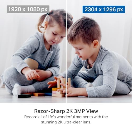 Alternative view of C211 2K 3MP Yatay ve Dikey Ev Güvenliği Wi-Fi Kamerası, Gece Görüşü, IP66 Su Geçirmez, Siyah Renk + 64GB Kioxia MicroSD Bellek
