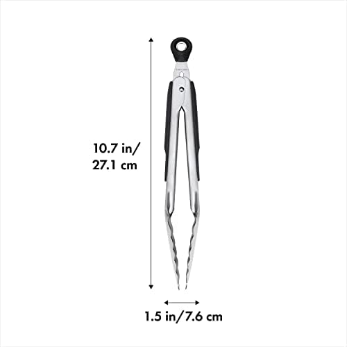 Alternative view of - Maşa, 23 cm - Bulaşık makinesinde yıkanabilir, Paslanmaz çelik, ızgara maşası - Sosis, sebze ve daha fazlası için