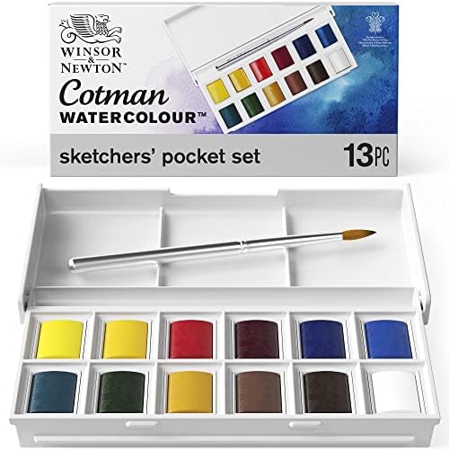 Alternative view of & Newton Cotman Sketchers Box 1/2 Tablet 12li Sulu Boya