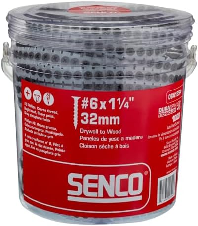 Alternative view of Senco Auto-Feed Drywall To Screw, 1.25-In., #6 Shank, 1,000-Ct. -06A125P