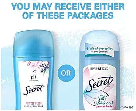 Secret PH Balanced Powder Fresh Antiperspirant Deodorant 73GR