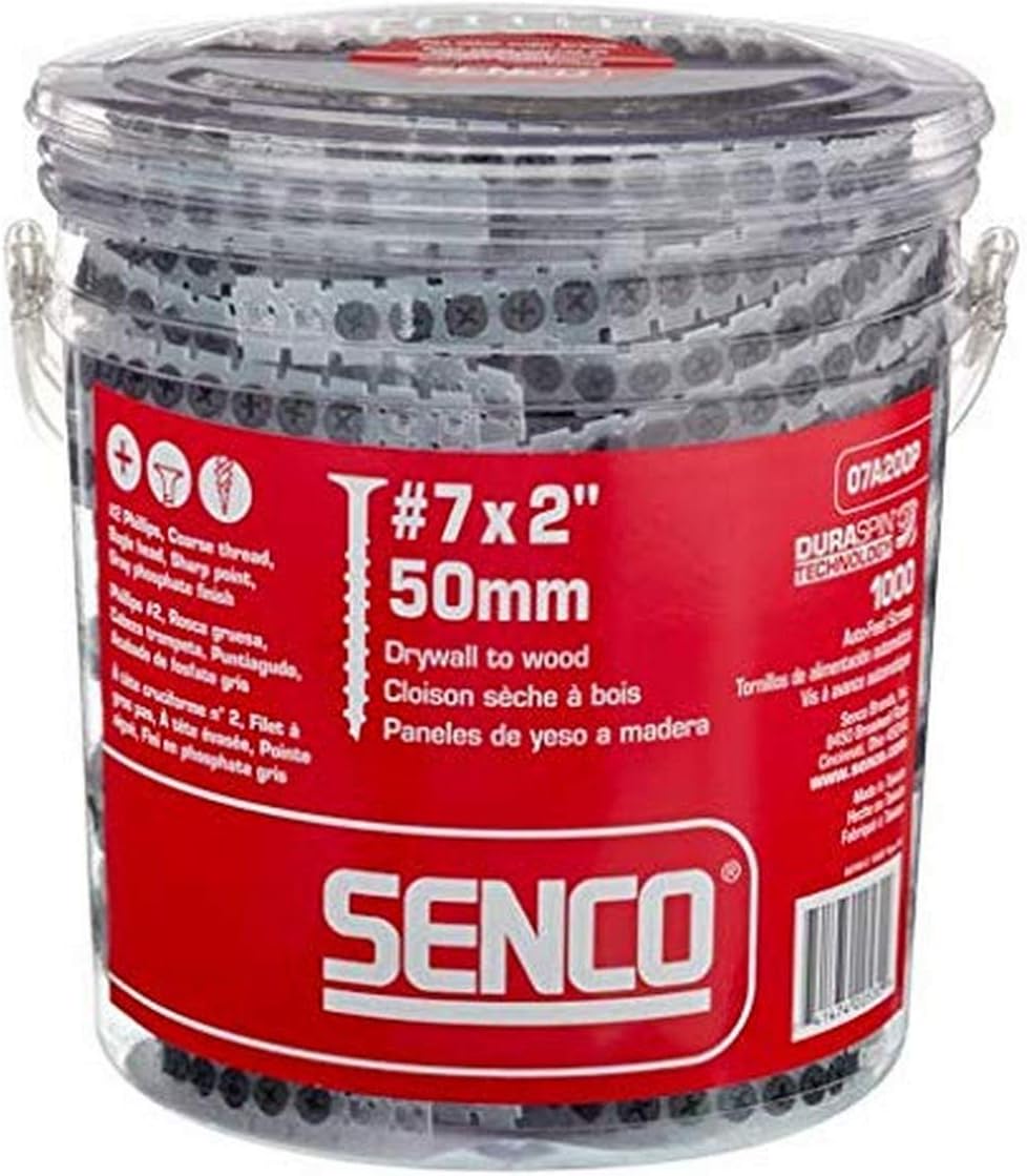 Alternative view of Drywall to Screws, Auto-Feed, #7, 2-In., 1,000 Ct. -07A200P
